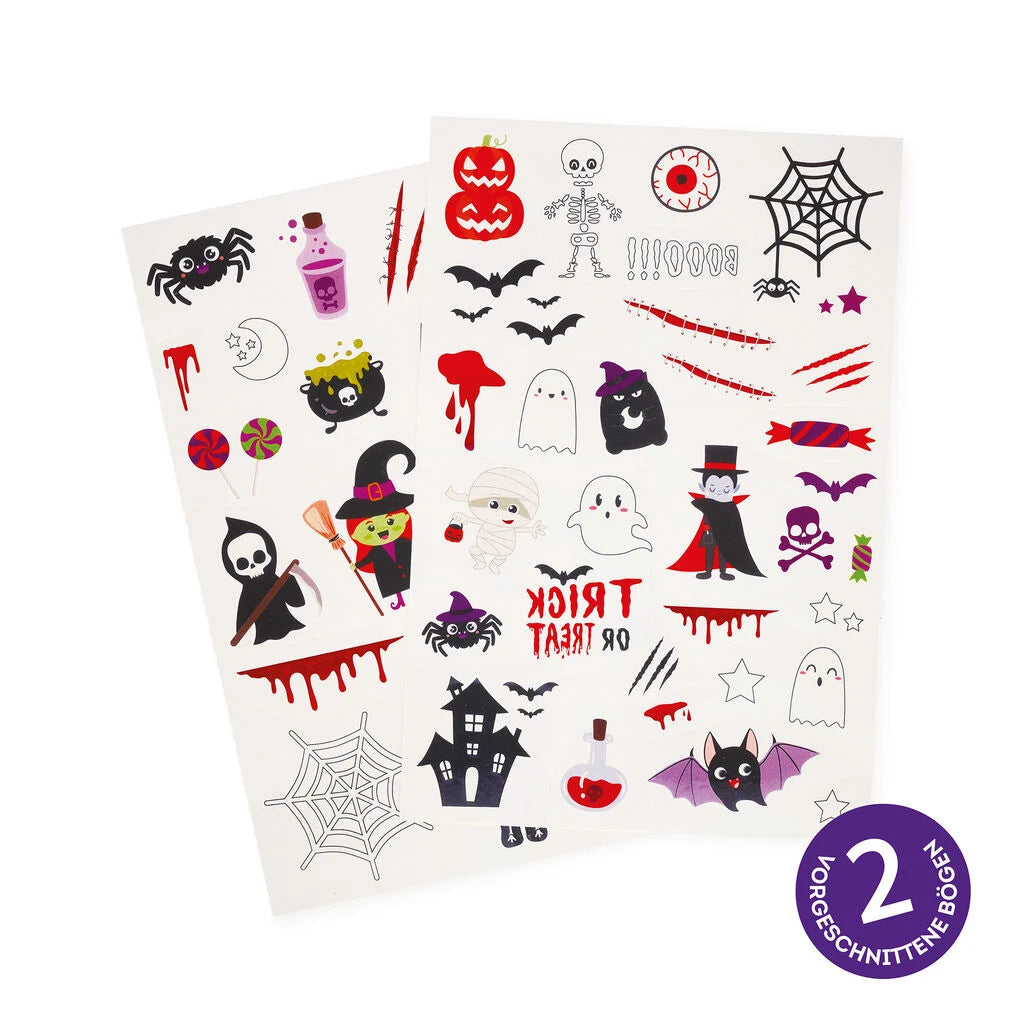 Kinder-Tattoos "Halloween Edition" von Legami