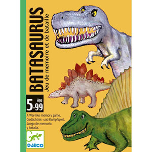 Kartenspiel "Batasaurus" - Gedächnisspiel mit Dinosauriern für Kinder ab 5 Jahren