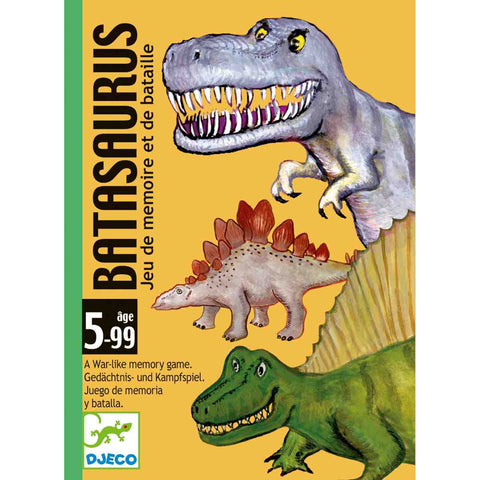 Kartenspiel "Batasaurus" - Gedächnisspiel mit Dinosauriern für Kinder ab 5 Jahren