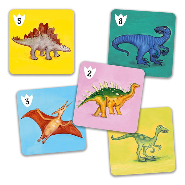 Kartenspiel "Batasaurus" - Gedächnisspiel mit Dinosauriern für Kinder ab 5 Jahren
