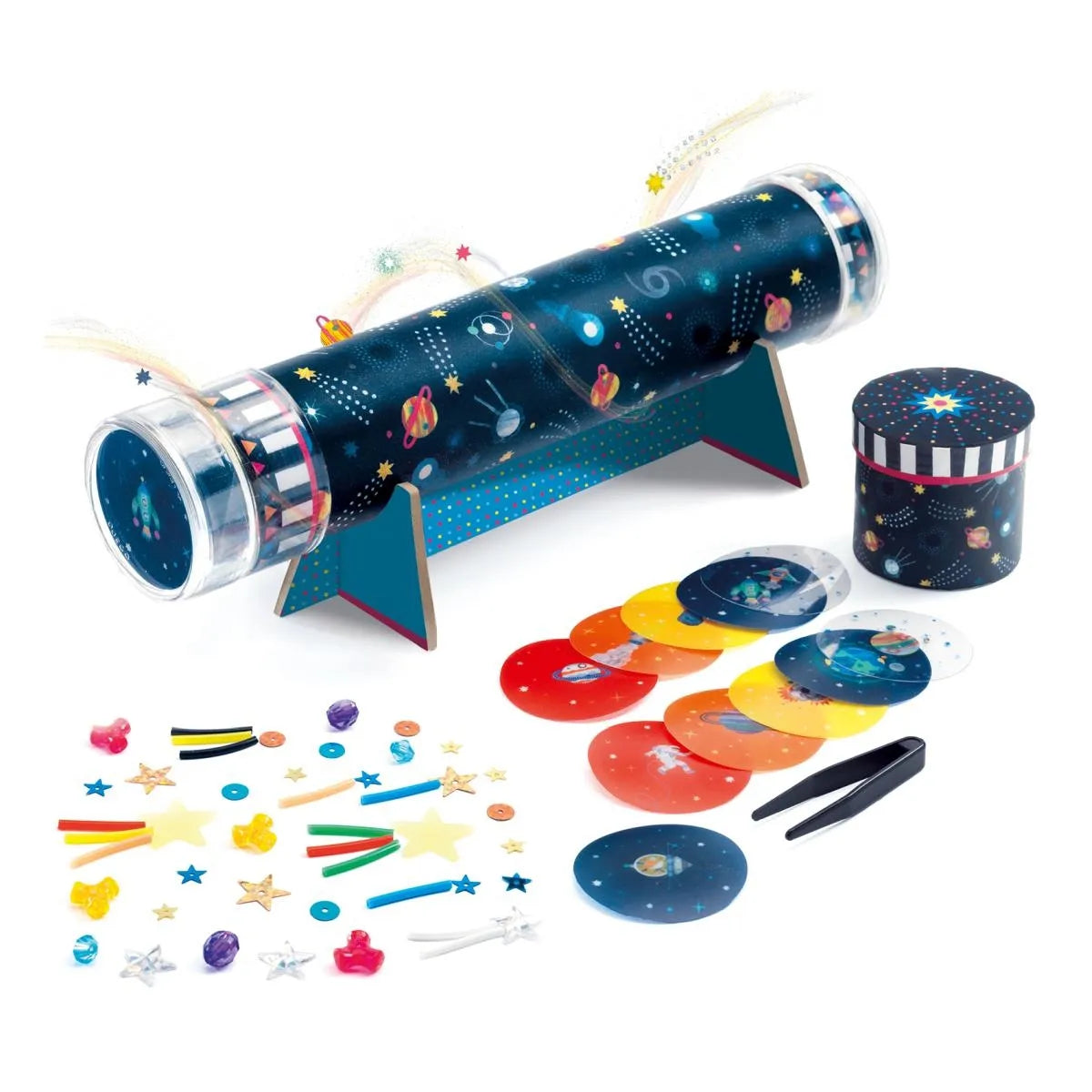 DIY craft kit "Kaleidoskop Space" by Djeco for children aged 7 and up