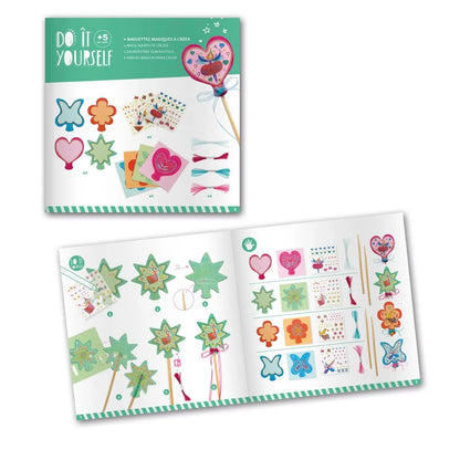 DIY-Zauberstäbe "Kleine Feen" von Djeco für Kinder ab 5 Jahren