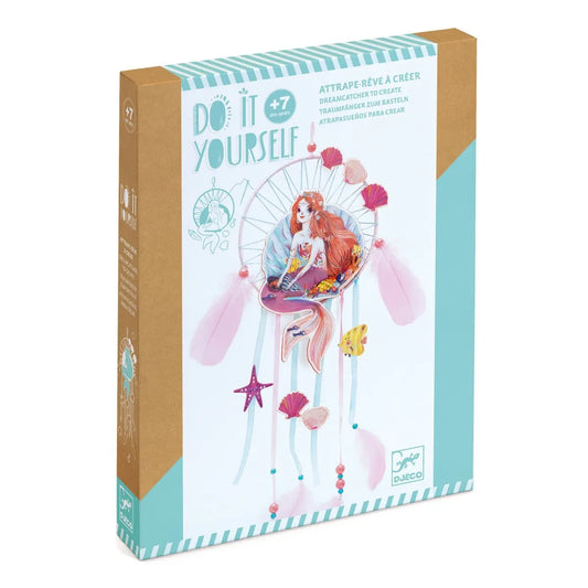 DIY-Traumfänger "Meerjungfrau" von Djeco zum selber basteln