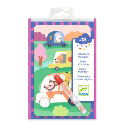 "Painting with Water: On the Go" - DIY Painting Set for Children Aged 18 Months and Up