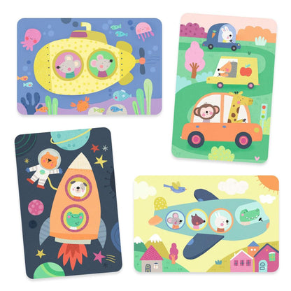 "Painting with Water: On the Go" - DIY Painting Set for Children Aged 18 Months and Up