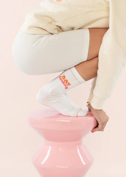 Tennissocken "Day Drinking" von J. Clay für Frauen und Männer