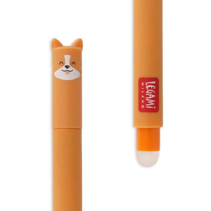 Löschbarer Gelstift „Corgi“ mit Hunde-Motiv von Legami