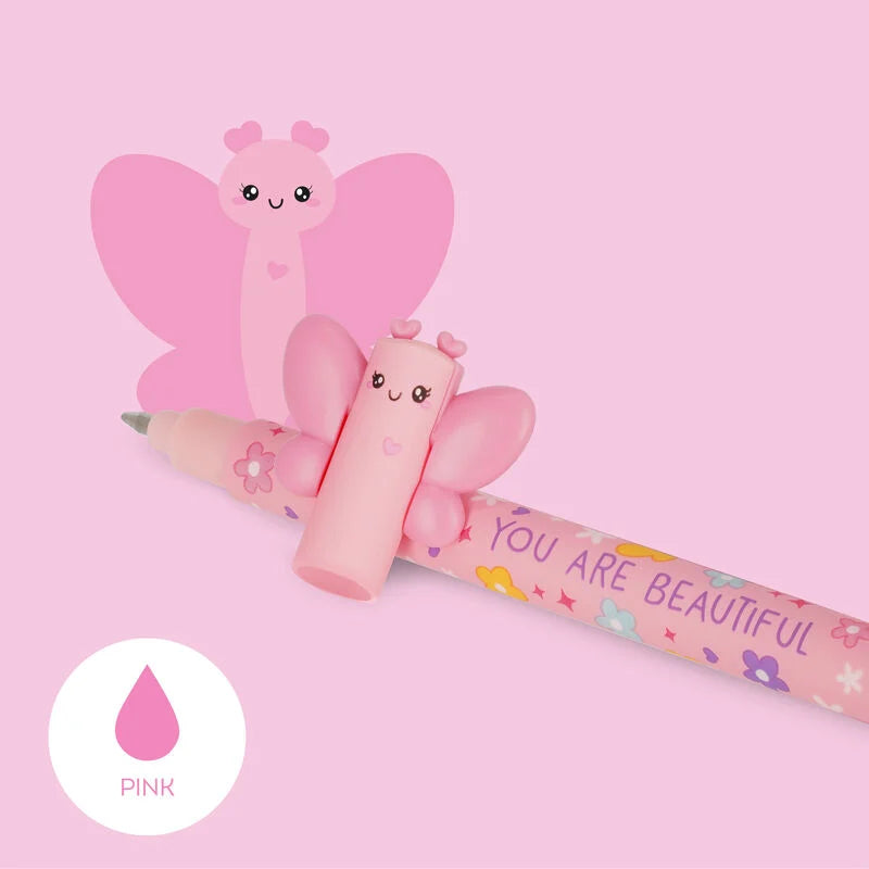 Löschbarer Gelstift „Schmetterling“ von Legami