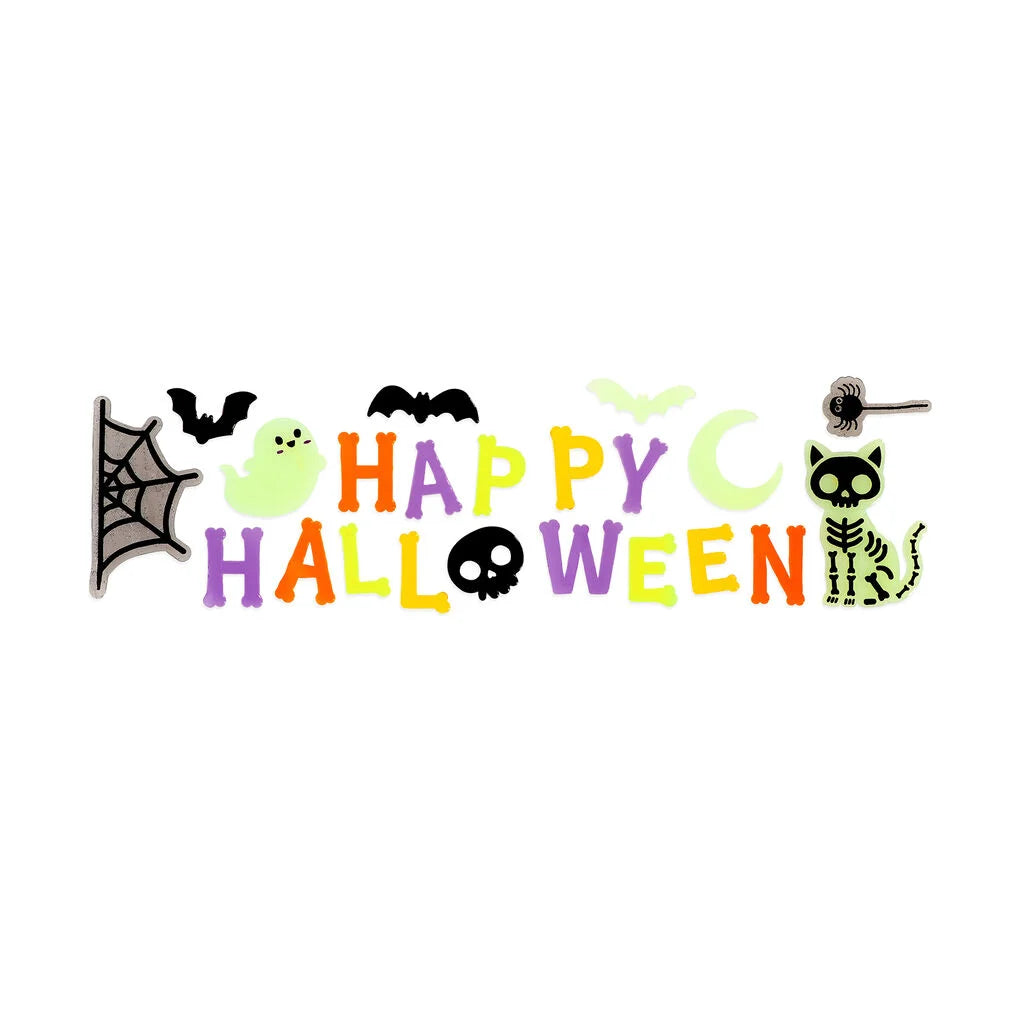 Happy Halloween-Fensteraufkleber "Window Glow" von Legami
