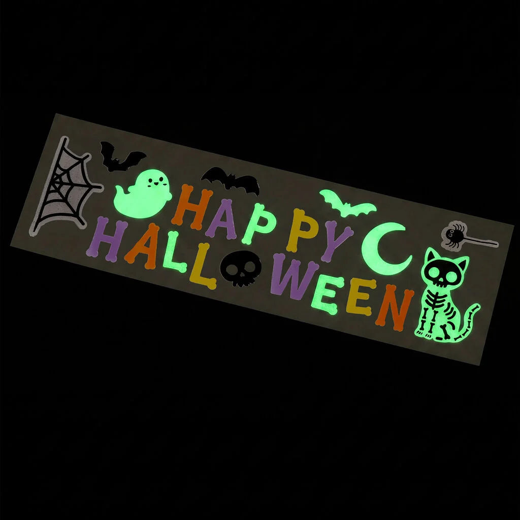 Happy Halloween-Fensteraufkleber "Window Glow" von Legami