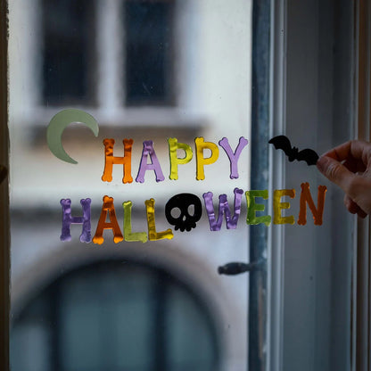 Happy Halloween-Fensteraufkleber "Window Glow" von Legami