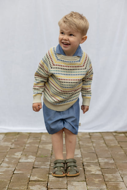 Blaue Shorts von Petit Piao, Größe 68-122