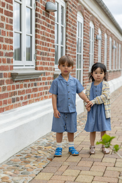 Blaue Shorts von Petit Piao, Größe 68-122