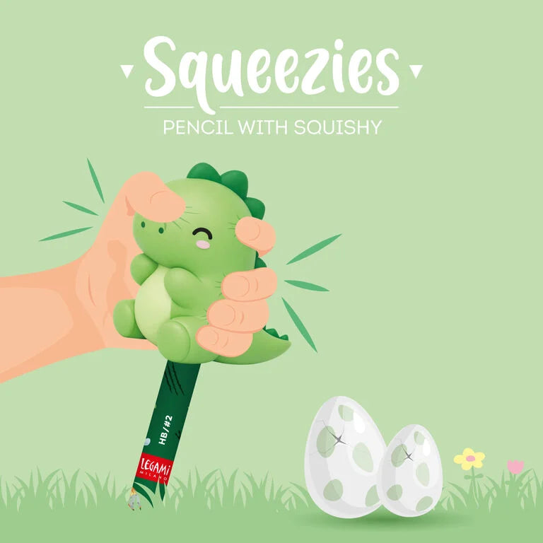 Squeezies Anti-Stress-Bleistift "Dino" von Legami