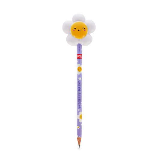 Squeezies Anti-Stress-Bleistift "Daisy" mit Blumen-Motiv von Legami