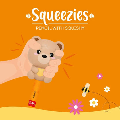 Squeezies Anti-Stress-Bleistift "Teddy Bär" von Legami