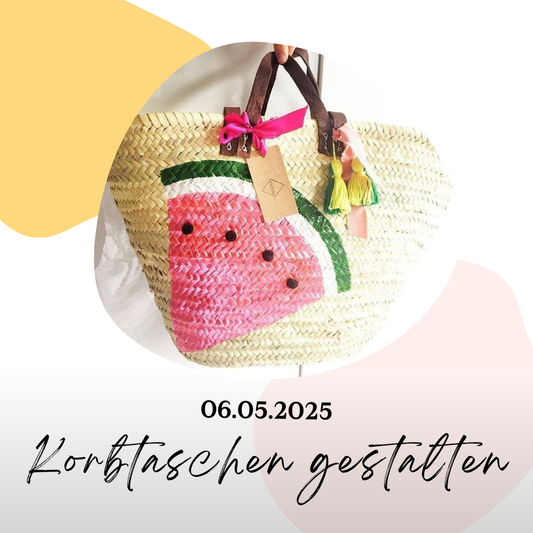 Workshop: Korbtaschen mit L´atelier Sunshine designen in Eschweiler (06.05.2025)