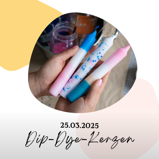 Workshop: Dip Dye Kerzen selber machen in Eschweiler (25.03.2025)