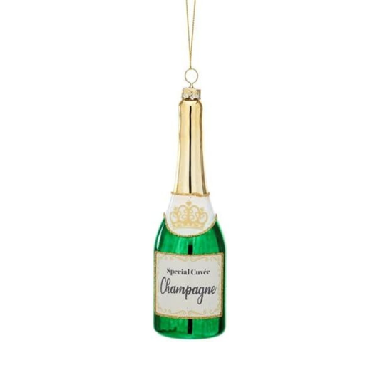 Weihnachtsbaumanhänger "Champagner" von Sass & Belle