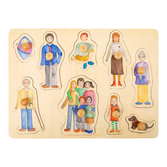 Holzpuzzle "Familie und Freunde" von Small Foot