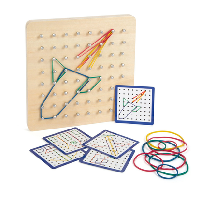 Geoboard aus Holz - perfekt für die Feinmotorik von Small Foot