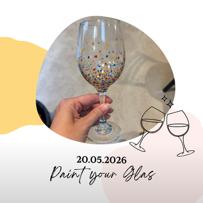 Workshop: "Paint your Glas" in Eschweiler (20.05.2026)