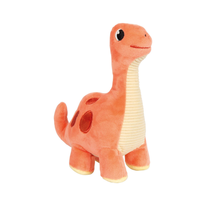 Kuscheltier Dinosaurier in Orange/Rot von Small Foot