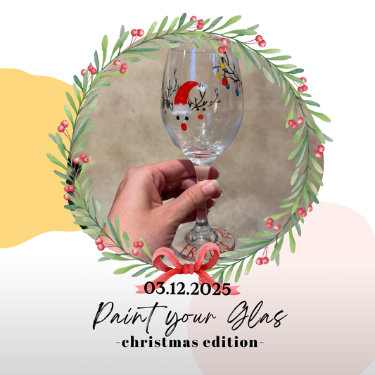 Workshop: "Paint your Glas" am 03.12.2025 (findet im AUENLAND statt!)