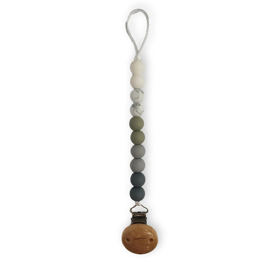 Schnullerkette aus Silikon von Chewies&more, verschiedene Farben