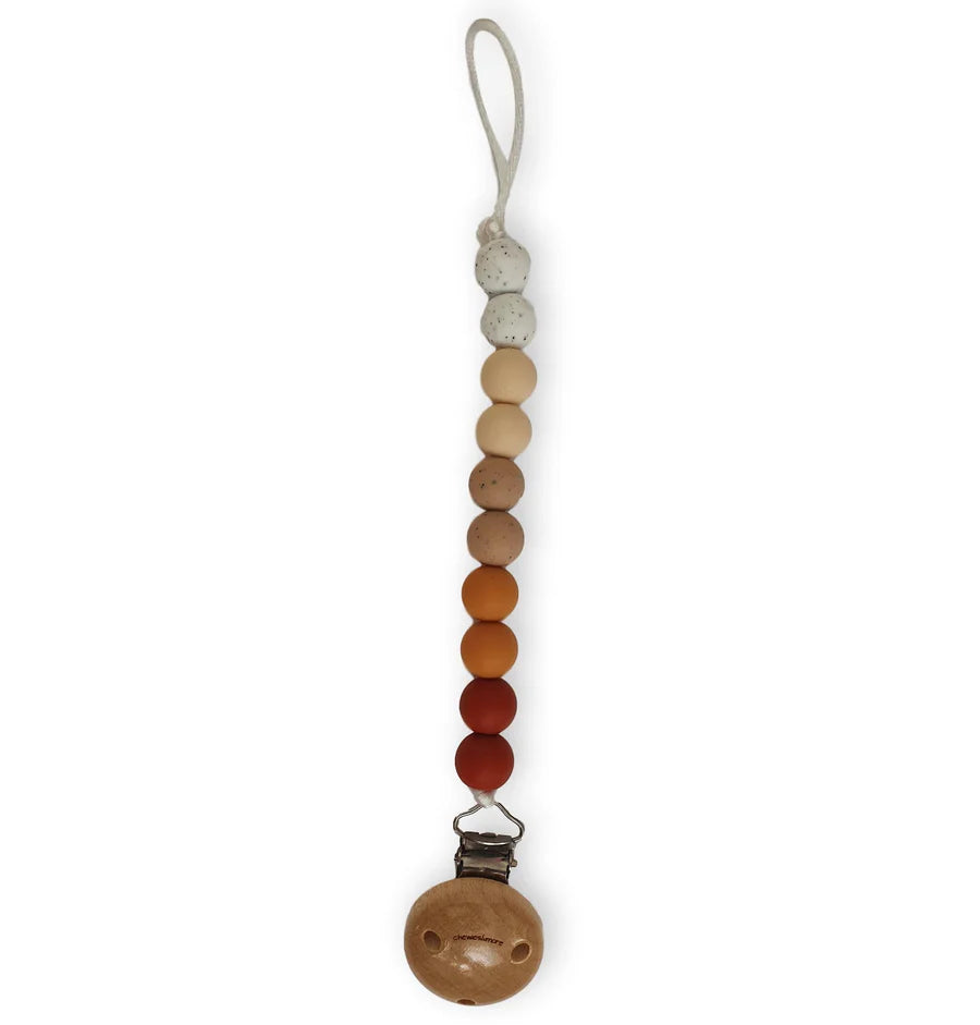 Schnullerkette aus Silikon von Chewies&more, verschiedene Farben