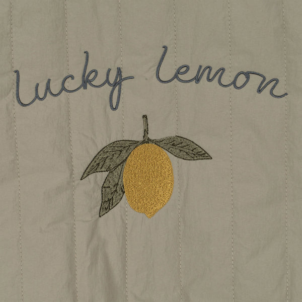 "Laurel Oak" Bomberjacke mit Zitronen-Motiv von Konges Slojd
