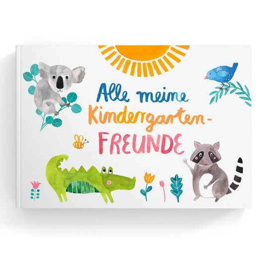 Freundebuch "Alle meine Kindergartenfreunde" von Frau Ottilie