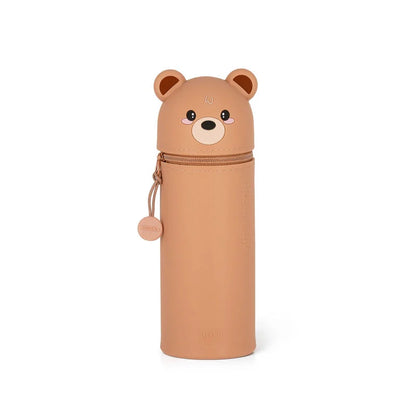 2-in-1 Feddermäppchen "Kawaii" mit Bär-Motiv von Legami