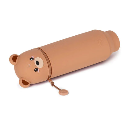 2-in-1 Feddermäppchen "Kawaii" mit Bär-Motiv von Legami