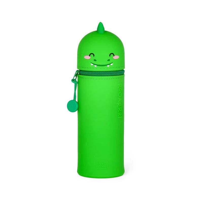 2-in-1 Feddermäppchen "Kawaii" mit Dinosaurier-Motiv von Legami