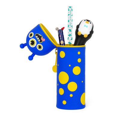 2-in-1 Feddermäppchen "Kawaii" mit Monster-Motiv von Legami