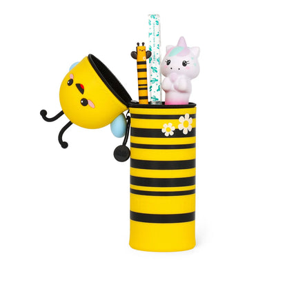 2-in-1 Feddermäppchen "Kawaii" mit Biene-Motiv von Legami