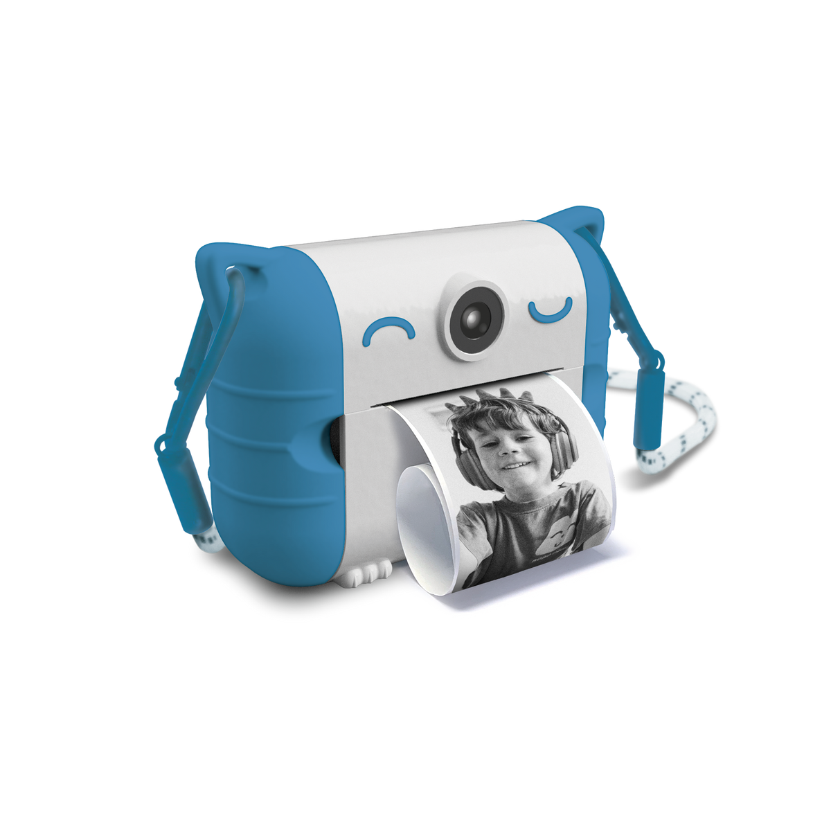 Kidywolf Kidyprint Sofortbildkamera Blau