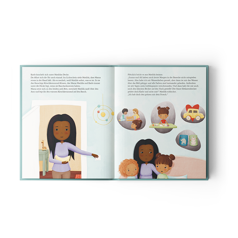 "Kirschkernmond" - Kinderbuch aus dem Jupitermond Verlag