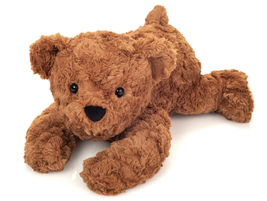 Das große Teddy Kuscheltier von Teddy Hermann ist eine tolle Geschenkidee für Babys ab 0 Monaten.
