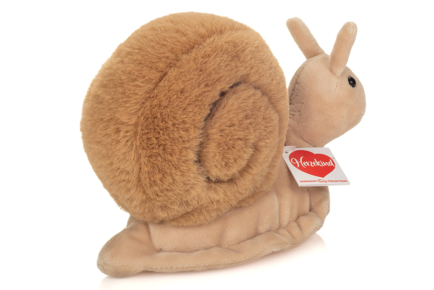 Das Kuscheltier ist eine tolle Geschenkidee für kleine Schnecken.