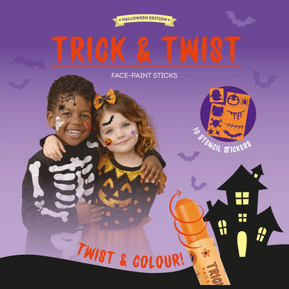 Schminkstifte "Trick & Twist" von Legami, perfekt für Halloween