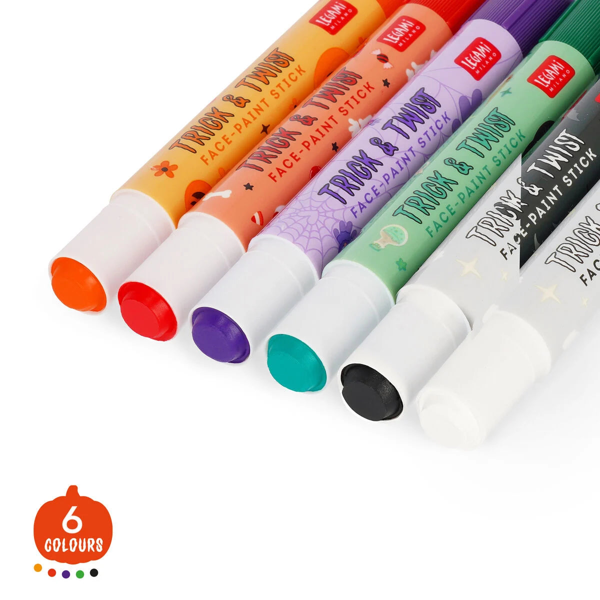 Schminkstifte "Trick & Twist" von Legami, perfekt für Halloween