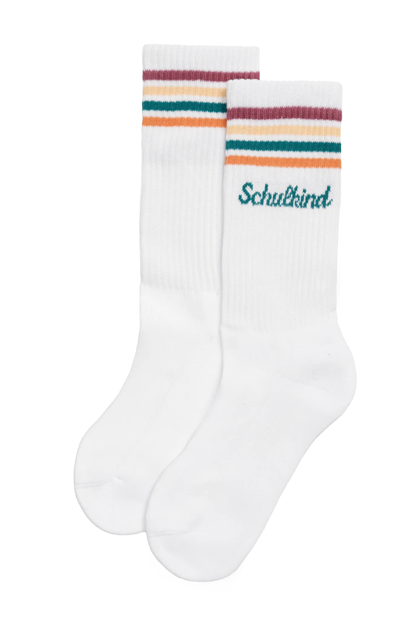 "Schulkind" Socken mit türkiser Schrift von Loones, verschiedene Größen