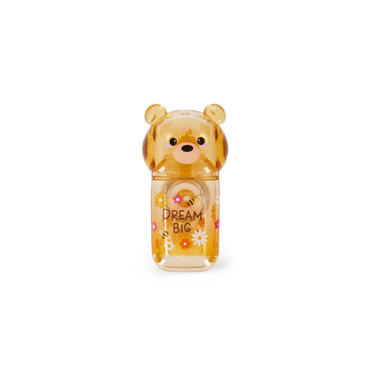 Legami Korrekturroller Bear Sweet Bear freistehend – transparentes Gehäuse in Bärenform mit Bernsteingelb und Dream-Big-Schriftzug