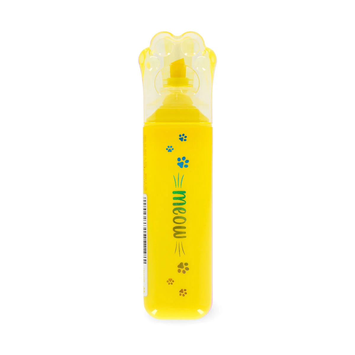 Legami Textmarker Meow in Gelb mit Katzen-Motiv – Highlighter in verschiedenen Farben erhältlich