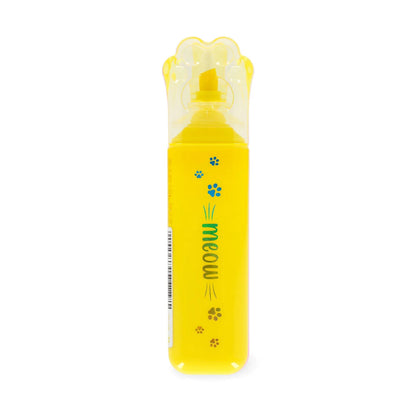 Legami Textmarker Meow in Gelb mit Katzen-Motiv – Highlighter in verschiedenen Farben erhältlich