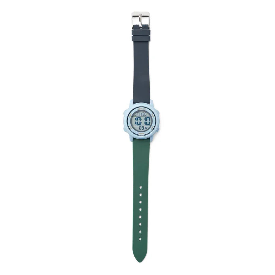 Blau-grüne Armbanduhr "Sussi Wrist Wratch" von Liewood