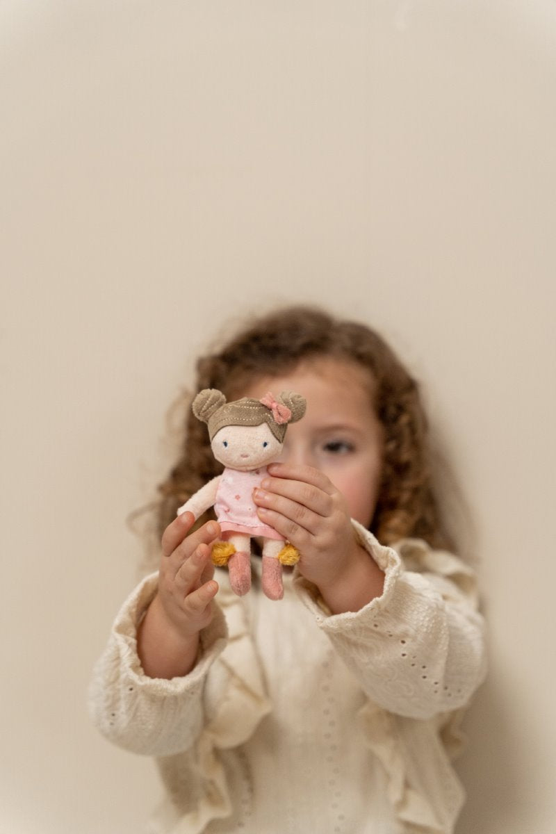Mini Kuschelpuppe "Rosa" von Little Dutch, 10cm