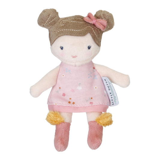 Mini Kuschelpuppe "Rosa" von Little Dutch, 10cm